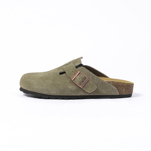 Boston Soft Footbed Suede Slides Comfort Women's Slippers