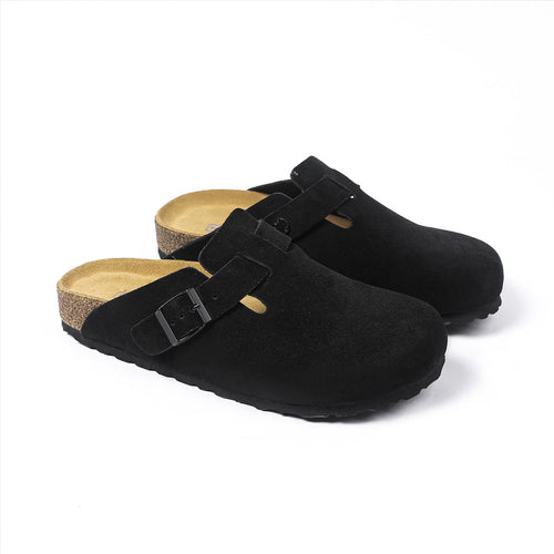 Boston Soft Footbed Suede Slides Comfort Women's Slippers