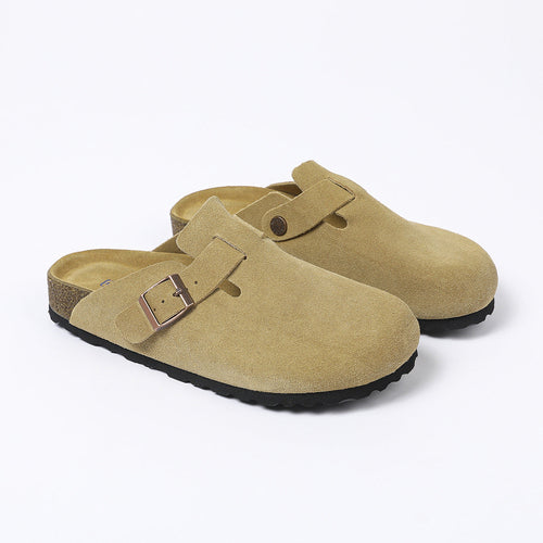 Boston Soft Footbed Suede Slides Comfort Women's Slippers