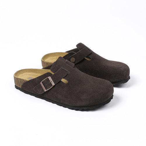 Boston Soft Footbed Suede Slides Comfort Women's Slippers