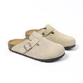 Boston Soft Footbed Suede Slides Comfort Women's Slippers