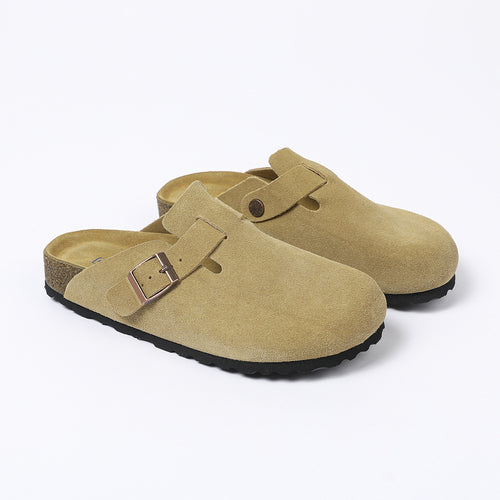 Boston Soft Footbed Suede Slides Comfort Women's Slippers
