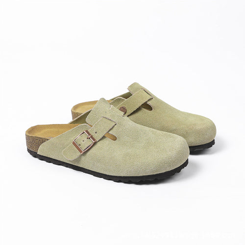 Boston Soft Footbed Suede Slides Comfort Women's Slippers