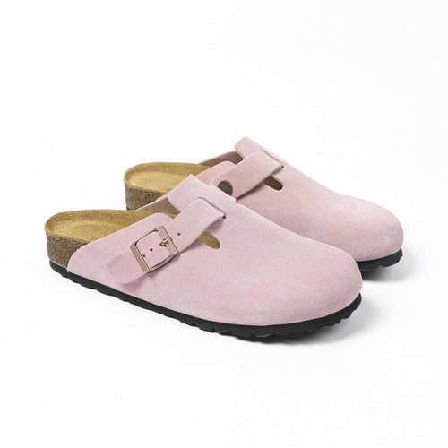 Boston Soft Footbed Suede Slides Comfort Women's Slippers